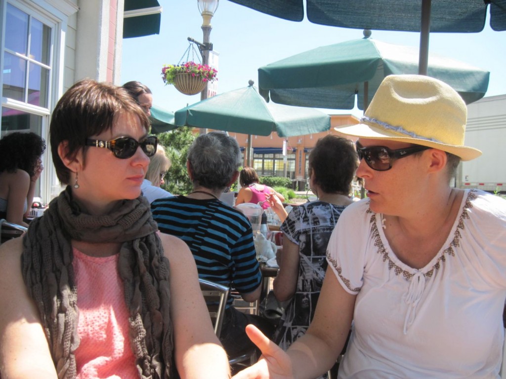 Gayle Sulik and Rachel Cheetham Moro, 2011